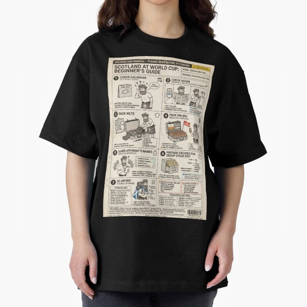 Scotland's Beginners Guide To The World Cup Classic T-Shirt Make Your Look Match FIFA World Cup 2026 Group Stage Spirit, Connected to Argentina, Messi, CR7 and Mbappe, Goal Celebration Energy, Supporter Heritage, Football Icons and Worldwide