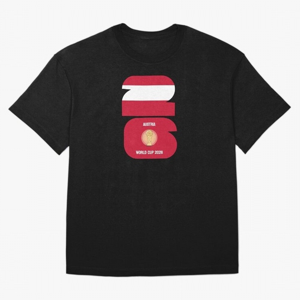 Austria: World Cup 2026 Classic T-Shirt Show Championship Spirit for the FIFA World Cup 2026 Group Stage Journey through Messi, CR7 and Mbappe Highlights, Spain and Netherlands Pride, Classic Soccer Heritage, Championship Pressure, Fan Loyalty and