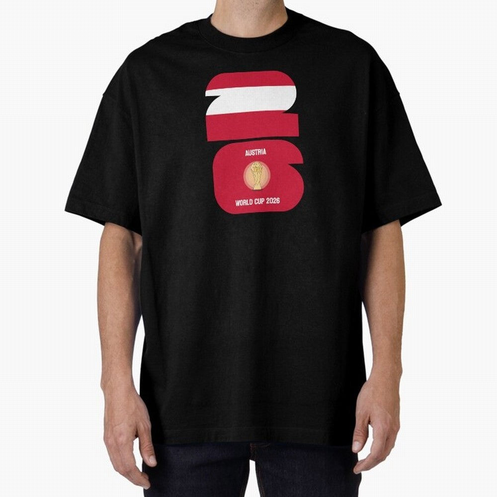 Austria: World Cup 2026 Classic T-Shirt Show Championship Spirit for the FIFA World Cup 2026 Group Stage Journey through Messi, CR7 and Mbappe Highlights, Spain and Netherlands Pride, Classic Soccer Heritage, Championship Pressure, Fan Loyalty and