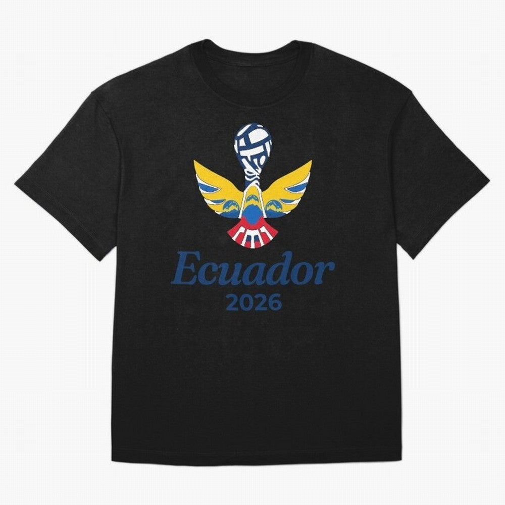 Ecuador 2026 Classic T-Shirt Bring a Vintage Feel to Global Football Passion for FIFA World Cup 2026 Group Stage, Featuring Mbappe and Neymar, Brazil, Fan Favorite Moments, National Team Passion, Big Match Drama and Soccer History; Perfect for