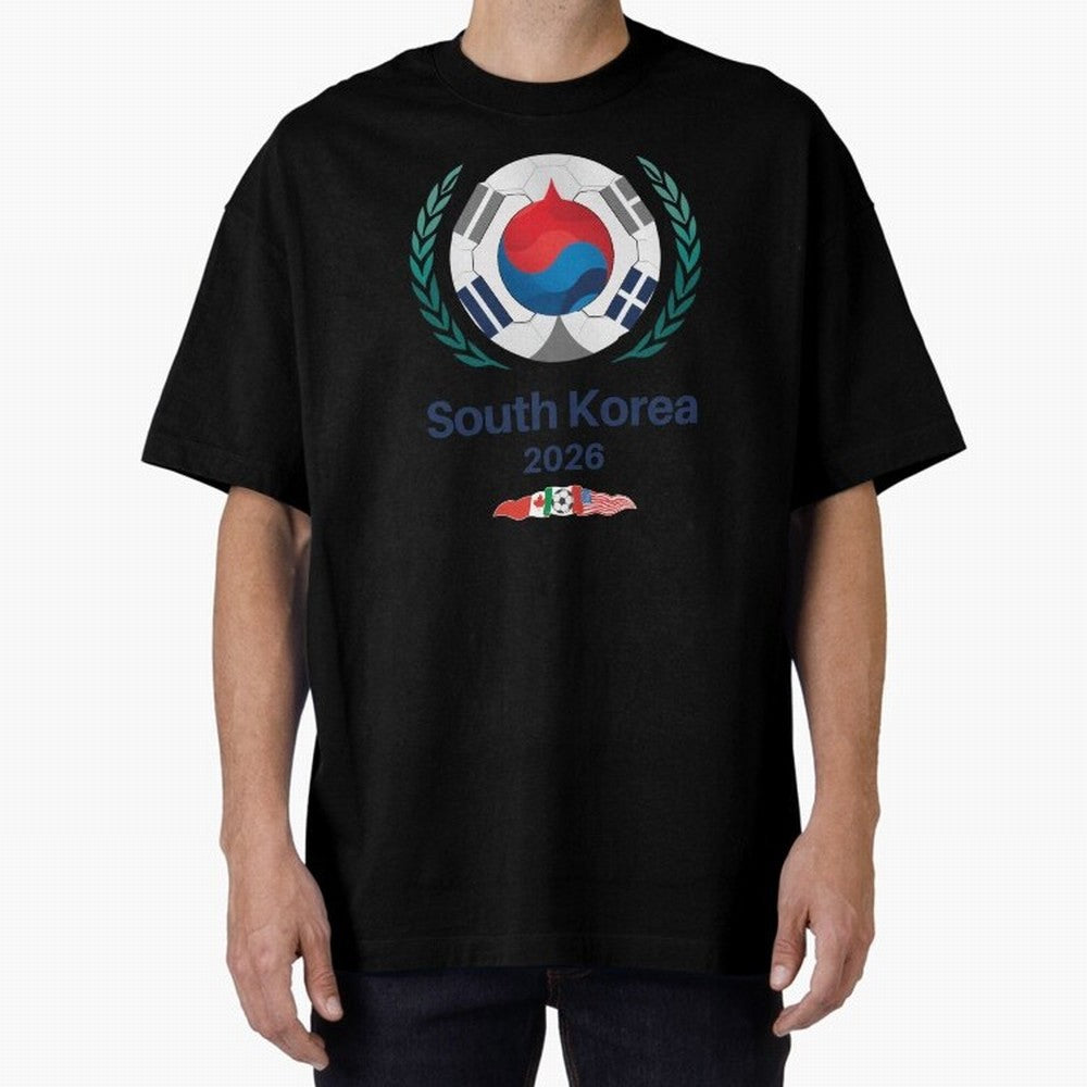 South Korea 2026 Classic T-Shirt Show Your Love for FIFA World Cup 2026 Group Stage Featuring Cristiano Ronaldo, Argentina, France and Brazil Energy, Sports Nostalgia, International Competition, Famous Players and Unforgettable Victories; Perfect