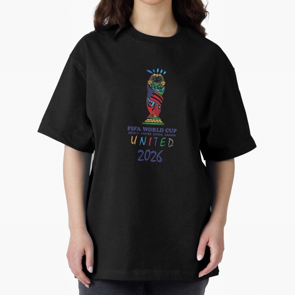 FIFA World Cup United 2026 T-Shirt_87162100 Classic T-Shirt Cheer through Every Moment of Global Football Passion for FIFA World Cup 2026 USA Canada Mexico, Connected to Cristiano Ronaldo, England, France and Netherlands, Vintage Soccer Flavor,