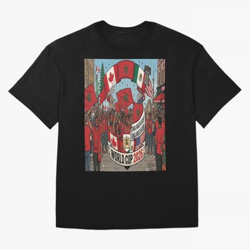 Morocco World Cup 2026 Classic T-Shirt Celebrate Football Dreams Across FIFA World Cup 2026 USA Canada Mexico Driven by Messi, England Energy, Game Day Rituals, Football Legends, Country Pride and the Road to the Final; Created for Match Day