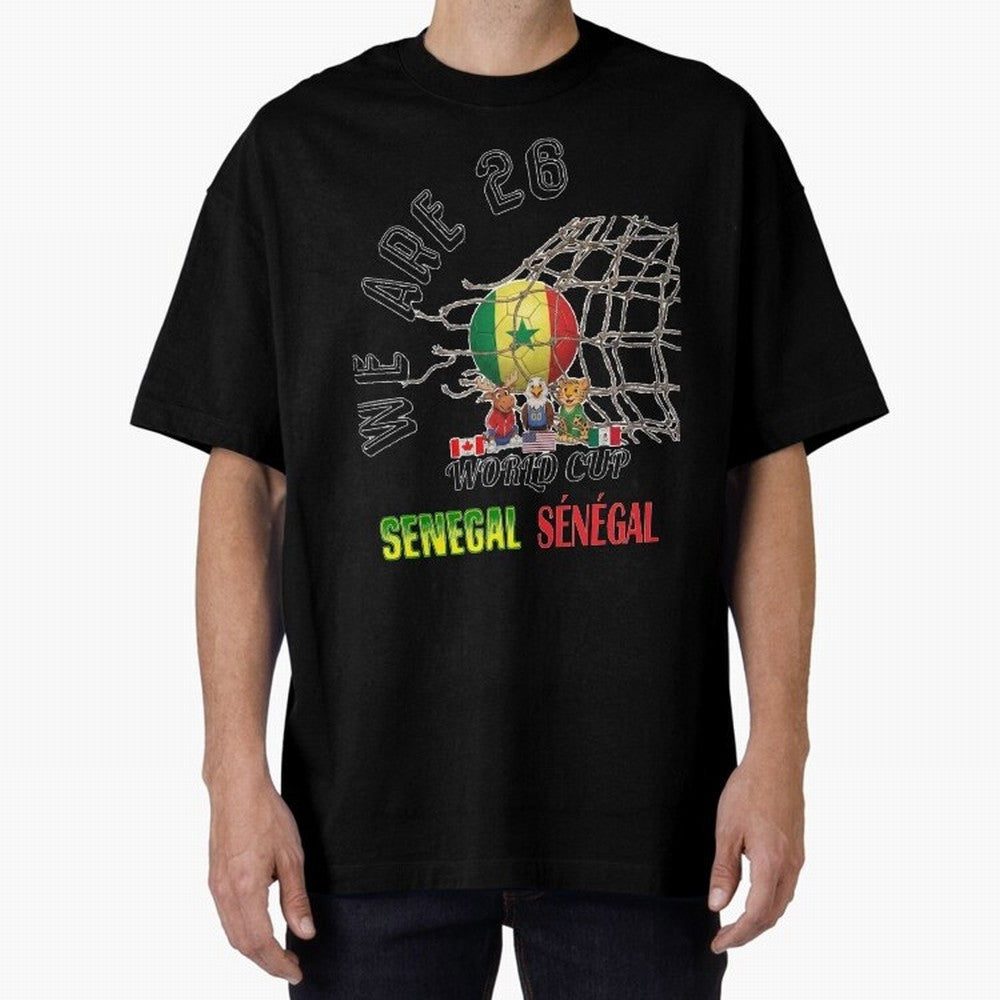 World cup 26 - Senegal Classic T-Shirt Bring a Vintage Feel to Match Day Hype around FIFA World Cup 2026 Group Stage, Messi and Cristiano Ronaldo, Spain and Netherlands, Fan Favorite Moments, National Team Passion, Big Match Drama and Soccer