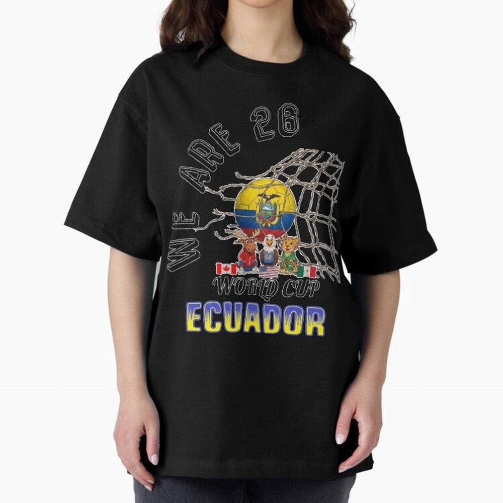 World cup 26 - Ecuador Classic T-Shirt Discover FIFA World Cup 2026 USA Canada Mexico with Cristiano Ronaldo, Portugal Energy, Game Day Rituals, Football Legends, Country Pride and the Road to the Final; Built for Supporters Chasing Trophy Dreams,