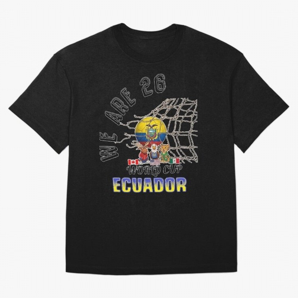 World cup 26 - Ecuador Classic T-Shirt Discover FIFA World Cup 2026 USA Canada Mexico with Cristiano Ronaldo, Portugal Energy, Game Day Rituals, Football Legends, Country Pride and the Road to the Final; Built for Supporters Chasing Trophy Dreams,