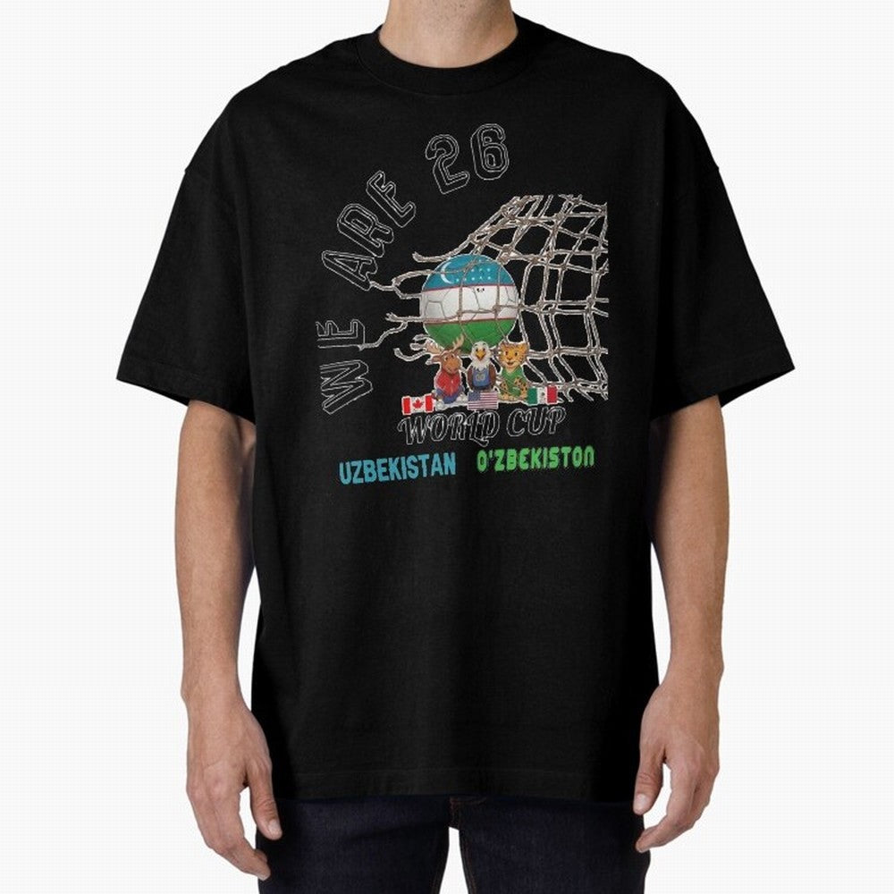 World cup 26 - Uzbekistan Classic T-Shirt Keep Football History Alive during Global Football Passion for FIFA World Cup 2026 Group Stage, Highlighting Cristiano Ronaldo, Haaland and CR7, Argentina, Goal Celebration Energy, Supporter Heritage,