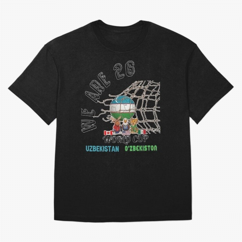 World cup 26 - Uzbekistan Classic T-Shirt Keep Football History Alive during Global Football Passion for FIFA World Cup 2026 Group Stage, Highlighting Cristiano Ronaldo, Haaland and CR7, Argentina, Goal Celebration Energy, Supporter Heritage,