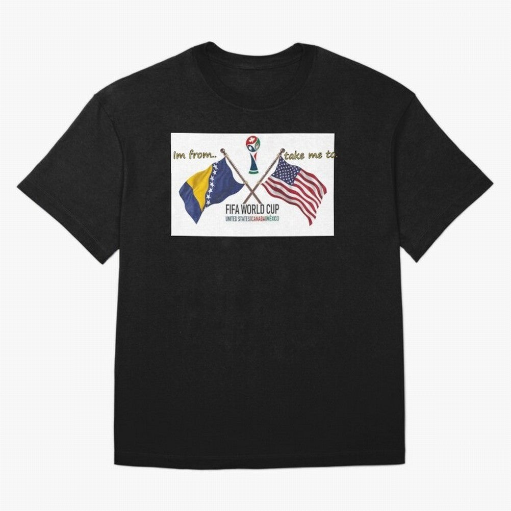 Bosnia and Herzegovina Classic T-Shirt Celebrate Match Day Hype around FIFA World Cup 2026 USA Canada Mexico, CR7 and Messi, England and Germany, Champion Mindset, Group Stage Buzz, Knockout Tension and Passionate Fan Culture; Great for Watch