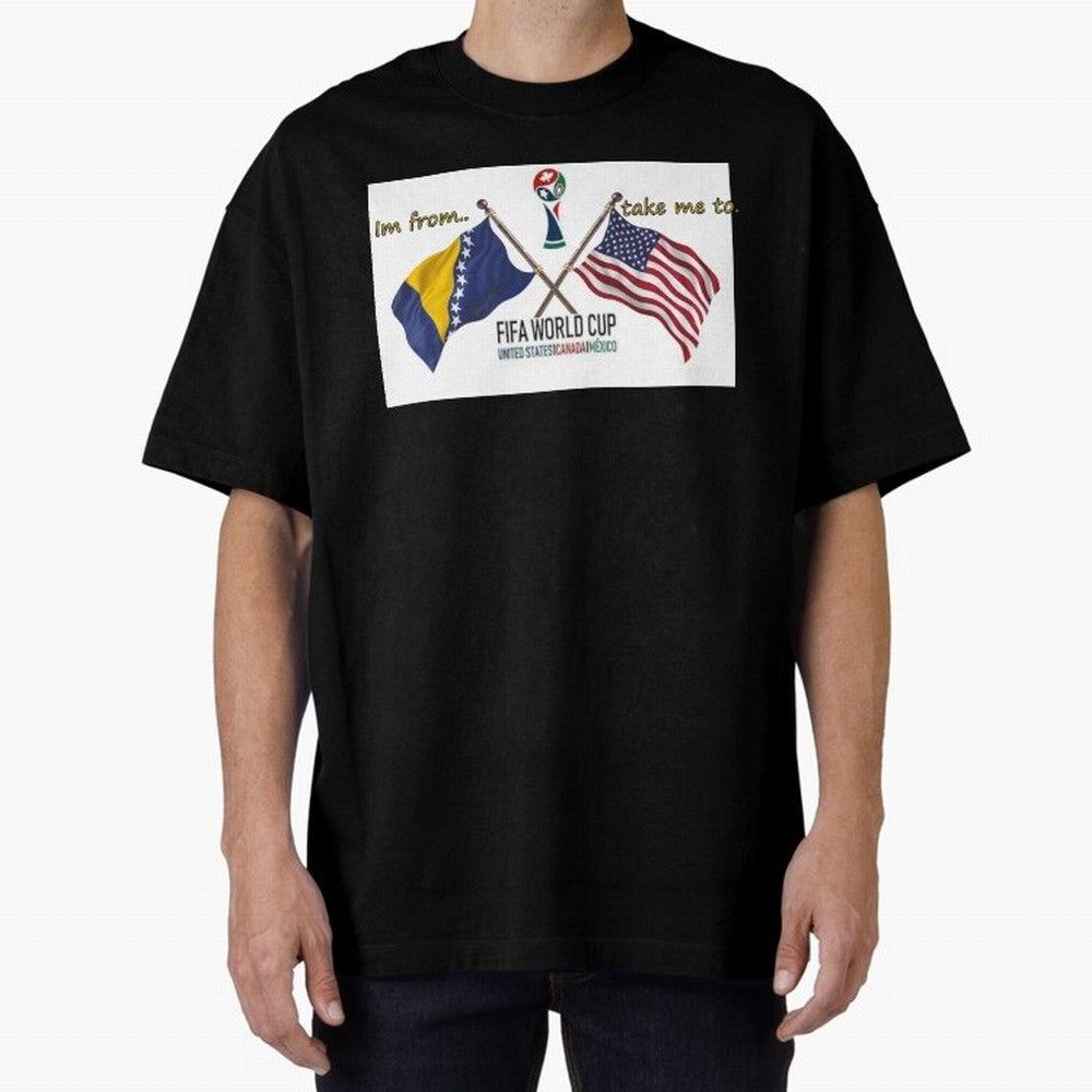 Bosnia and Herzegovina Classic T-Shirt Celebrate Match Day Hype around FIFA World Cup 2026 USA Canada Mexico, CR7 and Messi, England and Germany, Champion Mindset, Group Stage Buzz, Knockout Tension and Passionate Fan Culture; Great for Watch