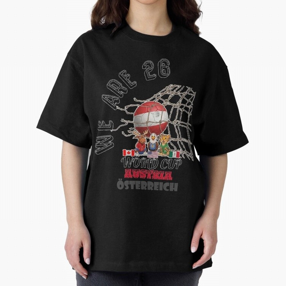 World cup 26 - Austria Classic T-Shirt Bring Stadium Energy to Global Football Passion for FIFA World Cup 2026, Driven by Cristiano Ronaldo, Haaland and CR7, Argentina and Brazil, Football Festival Excitement, Trophy Ambitions, Country Rivalries