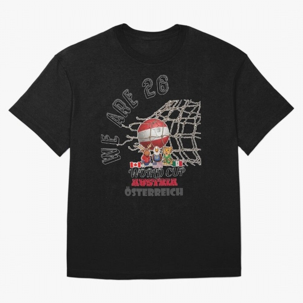 World cup 26 - Austria Classic T-Shirt Bring Stadium Energy to Global Football Passion for FIFA World Cup 2026, Driven by Cristiano Ronaldo, Haaland and CR7, Argentina and Brazil, Football Festival Excitement, Trophy Ambitions, Country Rivalries