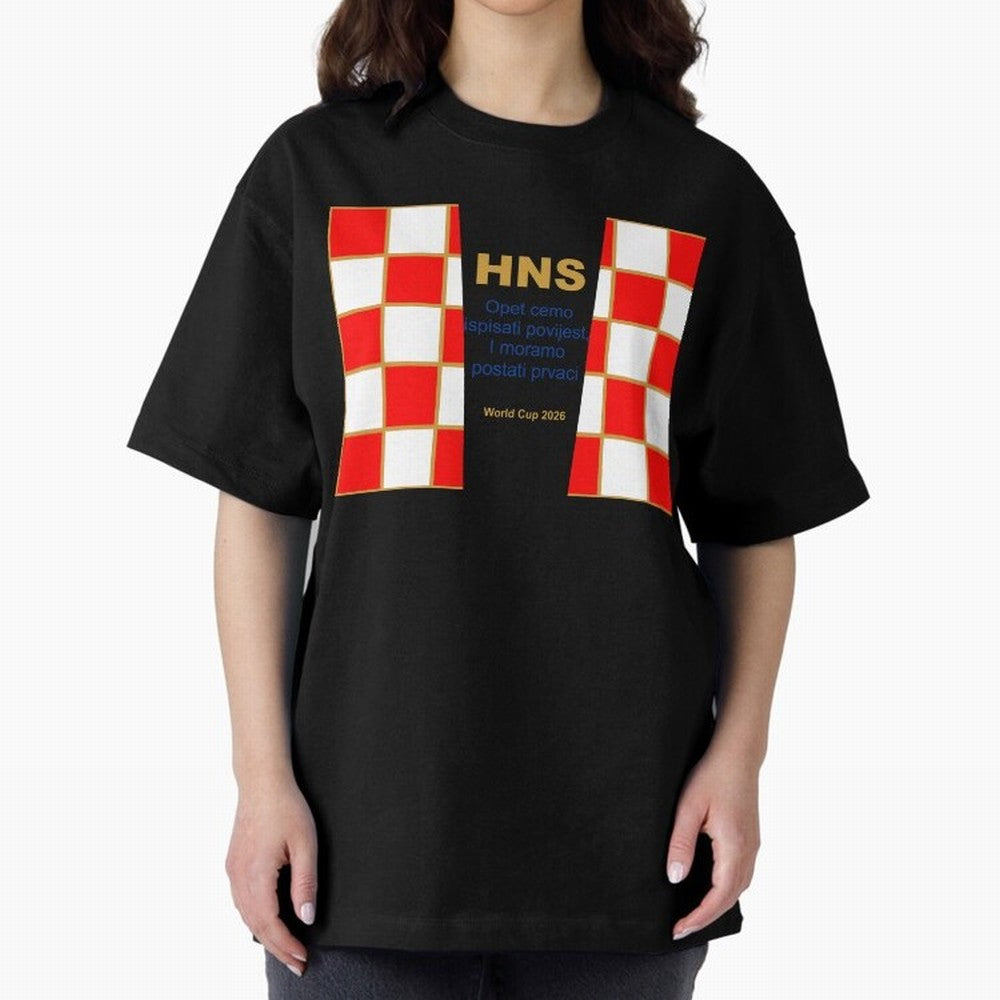 Croatia jersey with motto gold Classic T-Shirt Discover Match Day Hype around FIFA World Cup 2026, Messi, Portugal, Spain and Germany, Worldwide Fan Energy, Dramatic Goals, Stadium Lights and Championship Celebrations; Ideal for Fans Who Follow