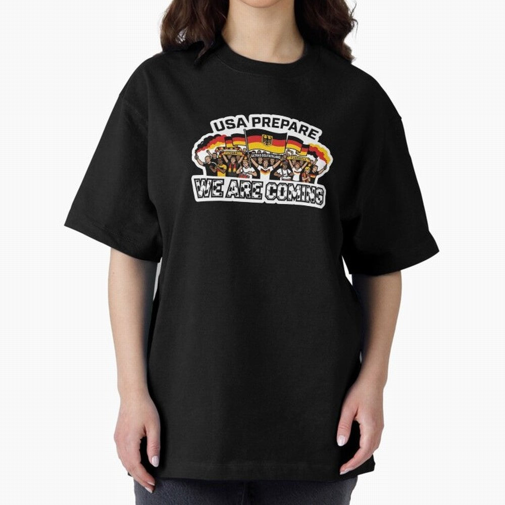 Germany Soccer Fans 2026 Sticker We Are Coming Classic T-Shirt Bring Match Day Fire to FIFA World Cup 2026 Spirit, Celebrating Argentina, Cristiano Ronaldo, Soccer Culture, Superstar Moments, National Team Dreams and Competitive Fire; Great for