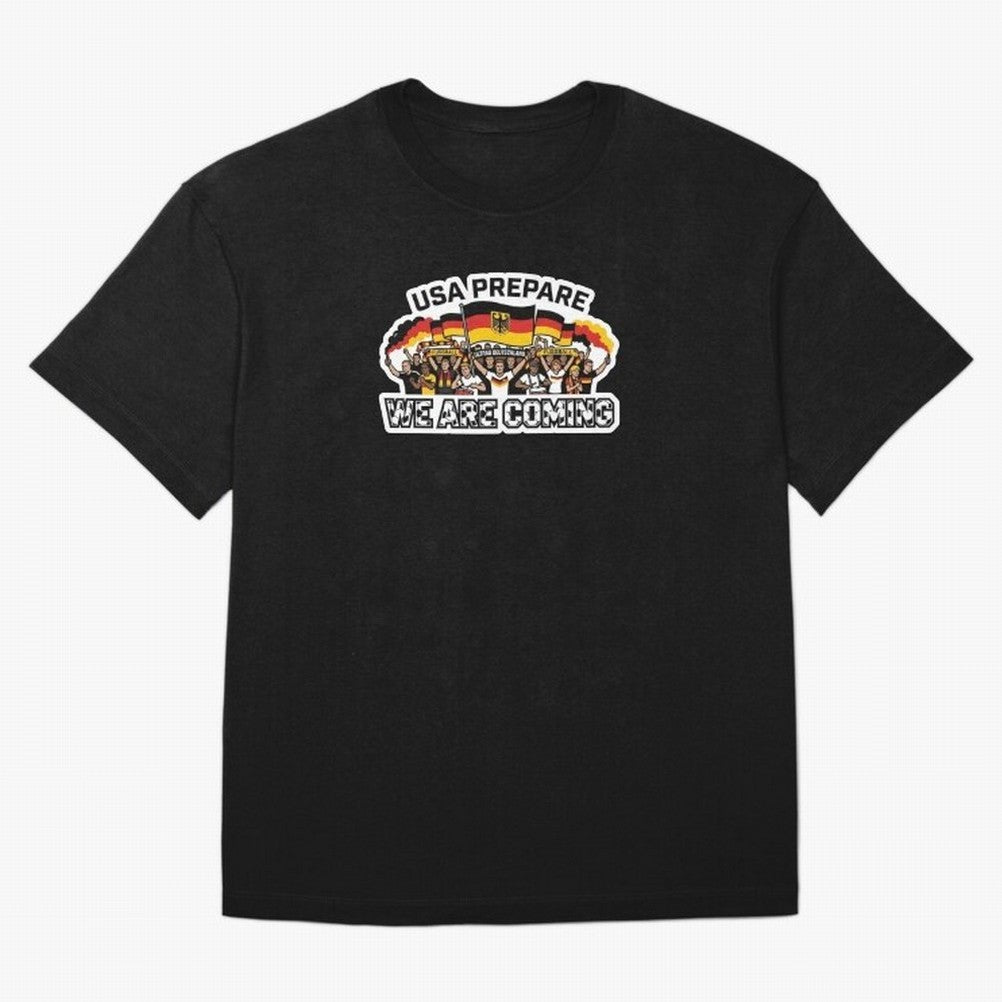 Germany Soccer Fans 2026 Sticker We Are Coming Classic T-Shirt Bring Match Day Fire to FIFA World Cup 2026 Spirit, Celebrating Argentina, Cristiano Ronaldo, Soccer Culture, Superstar Moments, National Team Dreams and Competitive Fire; Great for