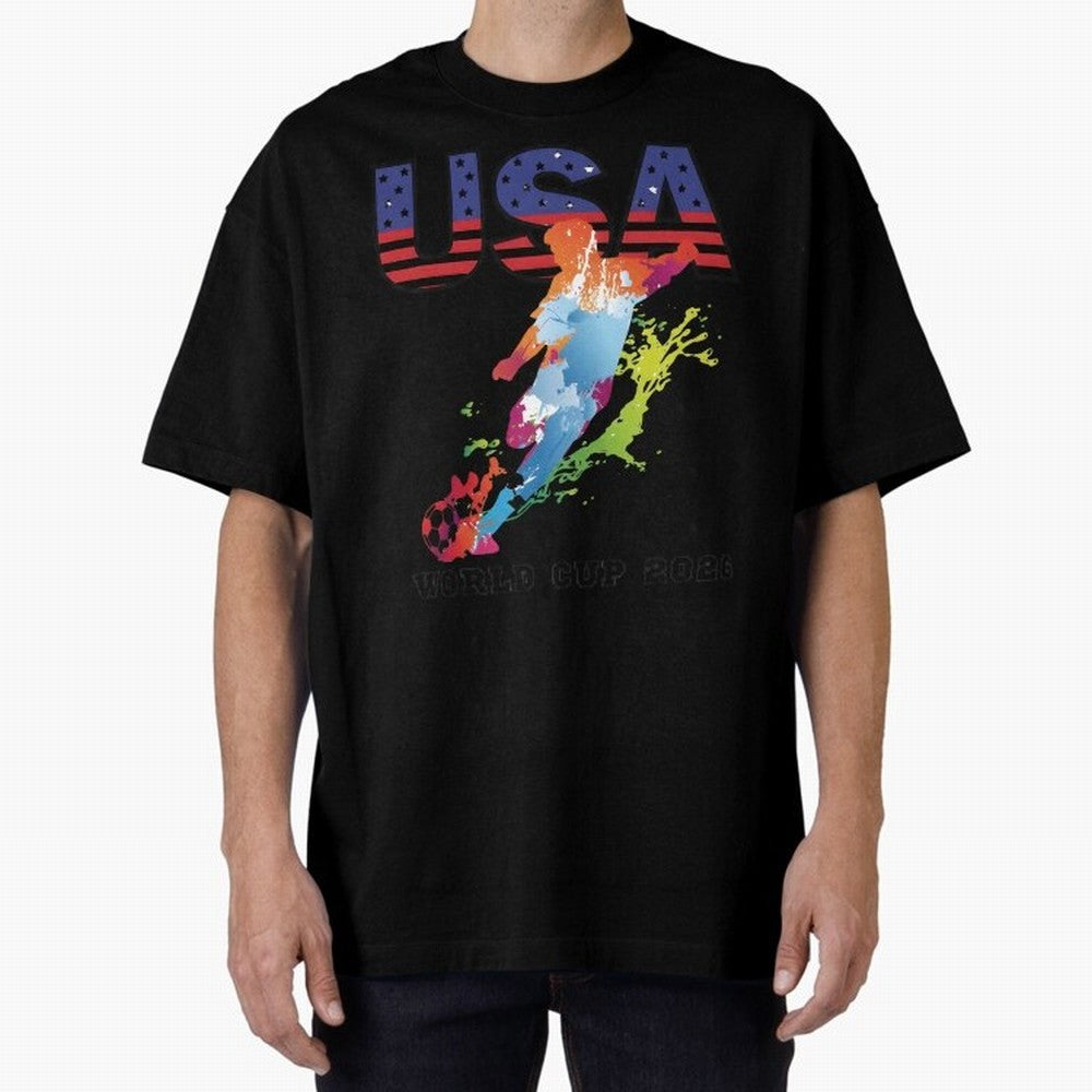 USA CAN MEX 26 Football Shirt | Color Splash International Fan Tee Classic T-Shirt Honor FIFA World Cup 2026 Group Stage Spirit, Celebrating Germany, Neymar, Stadium Chants, National Pride, Trophy Dreams and Unforgettable Football Memories; Great