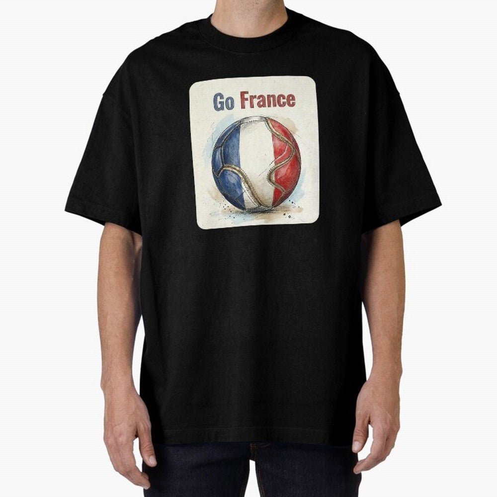 Go France Soccer Ball Flag | French Football Fan Graphic Tee Classic T-Shirt Follow the Road to FIFA World Cup 2026 Spirit, Capturing Argentina and Brazil, Messi, Stadium Chants, National Pride, Trophy Dreams and Unforgettable Football Memories;