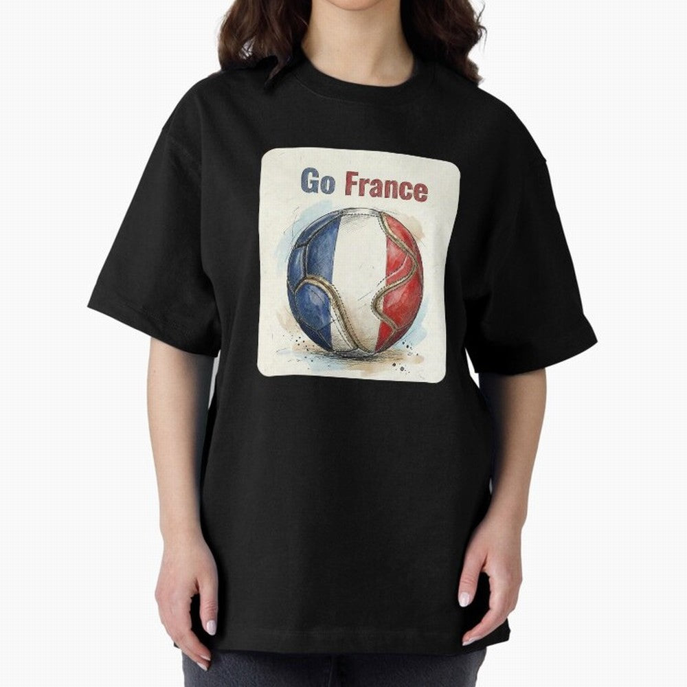 Go France Soccer Ball Flag | French Football Fan Graphic Tee Classic T-Shirt Follow the Road to FIFA World Cup 2026 Spirit, Capturing Argentina and Brazil, Messi, Stadium Chants, National Pride, Trophy Dreams and Unforgettable Football Memories;