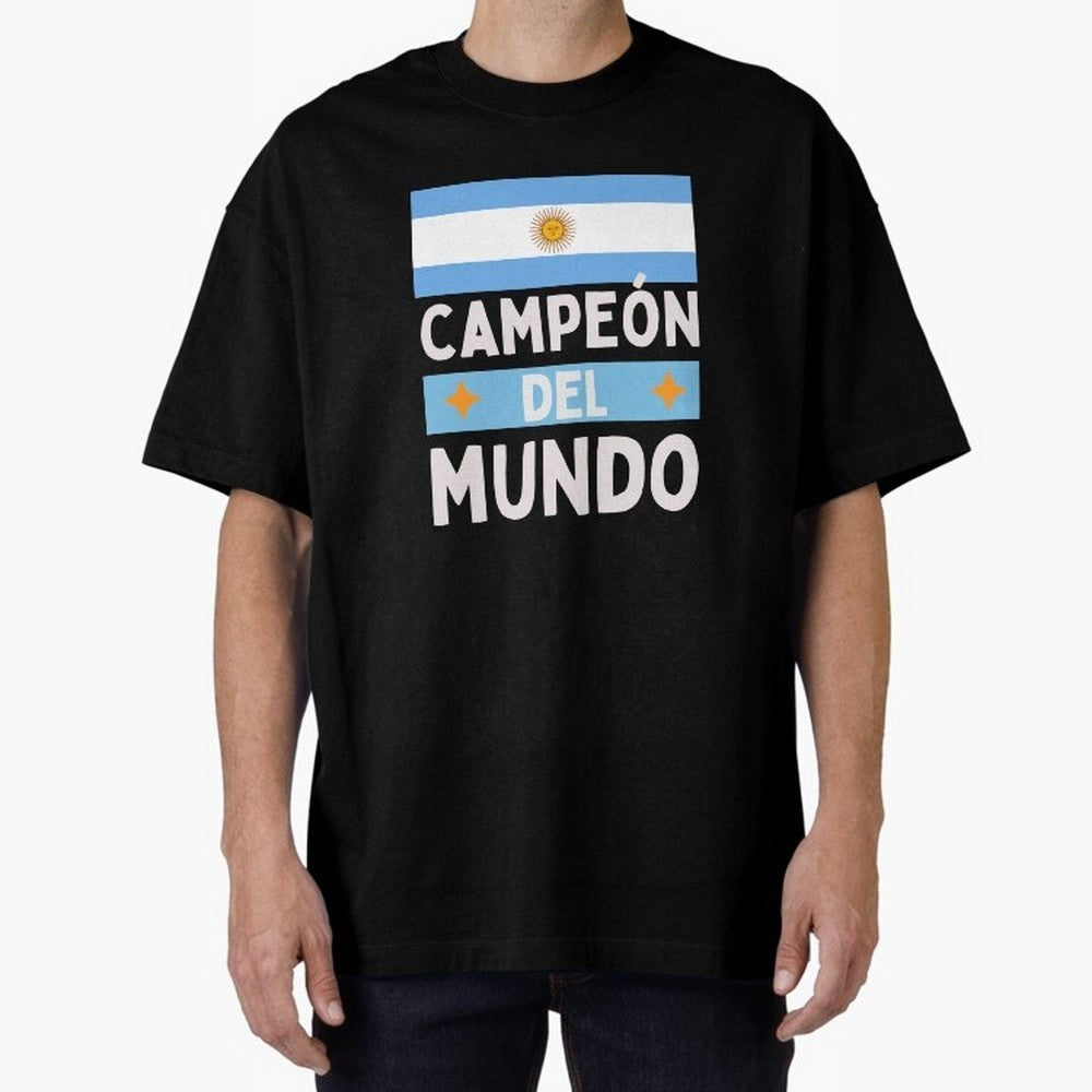 Argentina Campe¨®n del Mundo Classic T-Shirt Represent FIFA World Cup 2026 for Fans of Messi, Neymar and Mbappe and England and Germany, Bringing Tournament Hype, Historic Matchups, Family Viewing Parties and Global Sports Pride; Perfect for