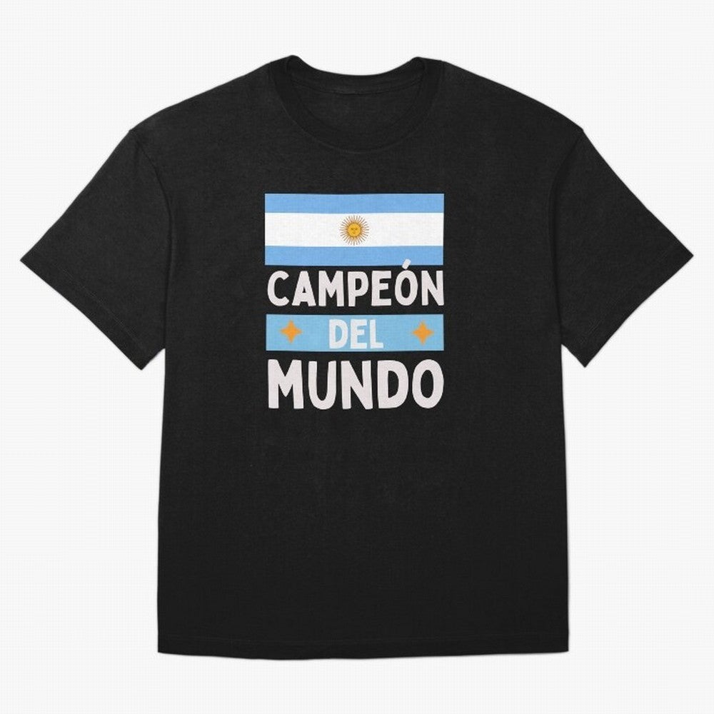Argentina Campe¨®n del Mundo Classic T-Shirt Represent FIFA World Cup 2026 for Fans of Messi, Neymar and Mbappe and England and Germany, Bringing Tournament Hype, Historic Matchups, Family Viewing Parties and Global Sports Pride; Perfect for
