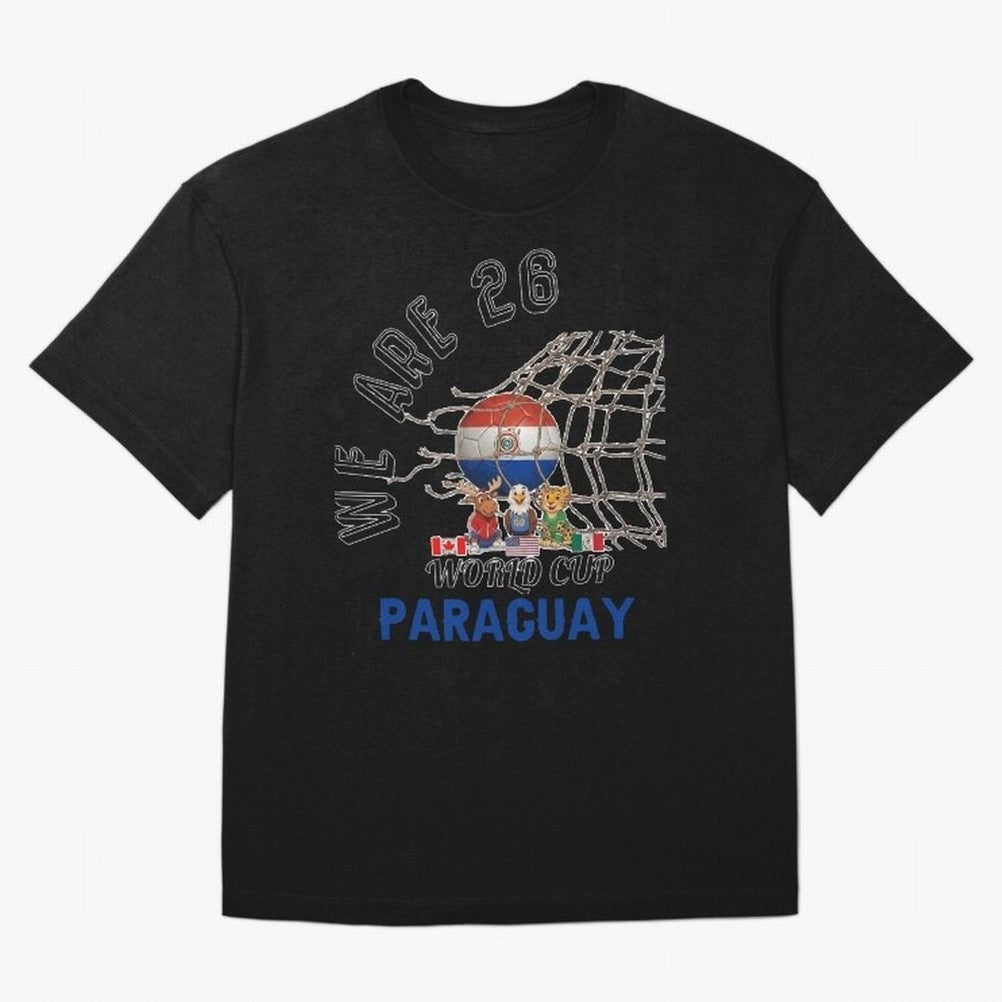 World cup 26 - Paraguay Classic T-Shirt Elevate Match Day Hype around FIFA World Cup 2026, CR7 and Messi, Germany, Retro Football Energy, Iconic Rivalries, Trophy Chase Drama and Stadium Atmosphere; Perfect for Supporters Who Want Bold Football