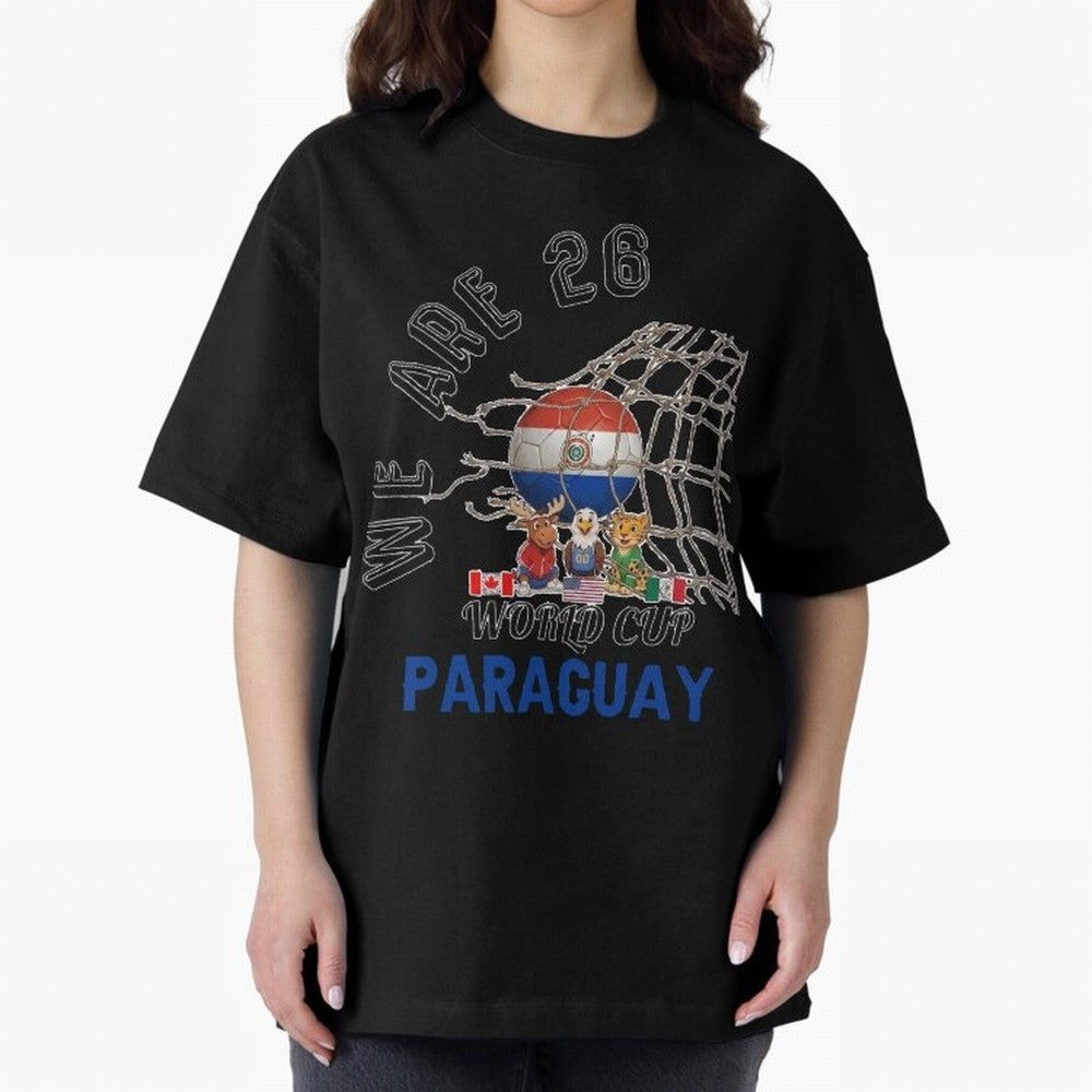 World cup 26 - Paraguay Classic T-Shirt Elevate Match Day Hype around FIFA World Cup 2026, CR7 and Messi, Germany, Retro Football Energy, Iconic Rivalries, Trophy Chase Drama and Stadium Atmosphere; Perfect for Supporters Who Want Bold Football