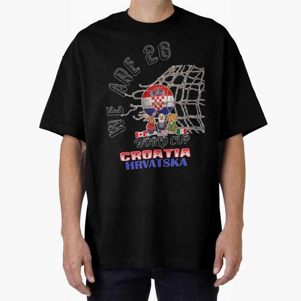 World cup 26 - Croatia Classic T-Shirt Bring a Champion Mindset to FIFA World Cup 2026 Spirit, Inspired by Germany, Messi, Neymar and Mbappe, Football History, Final Match Energy, Crowd Noise and Once in a Lifetime Moments; Built for Supporters