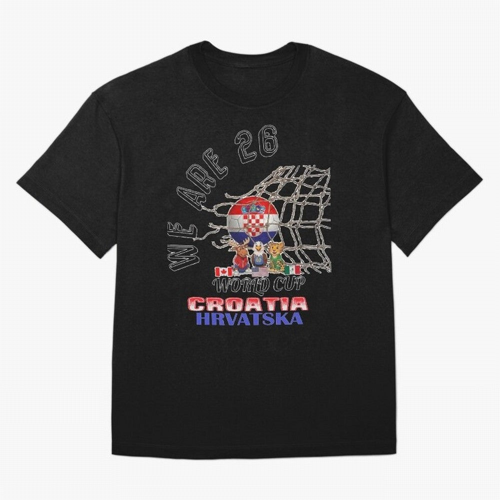 World cup 26 - Croatia Classic T-Shirt Bring a Champion Mindset to FIFA World Cup 2026 Spirit, Inspired by Germany, Messi, Neymar and Mbappe, Football History, Final Match Energy, Crowd Noise and Once in a Lifetime Moments; Built for Supporters