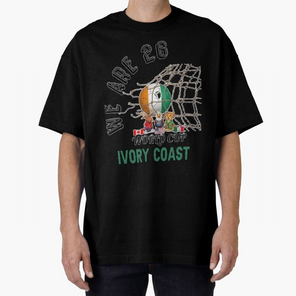World cup 26 - Ivory Coast Classic T-Shirt Follow FIFA World Cup 2026 Group Stage for Fans of Mbappe and Argentina, Bringing Stadium Memories, Football Loyalty, International Chants and Championship Tradition; Great for Supporters Who Love