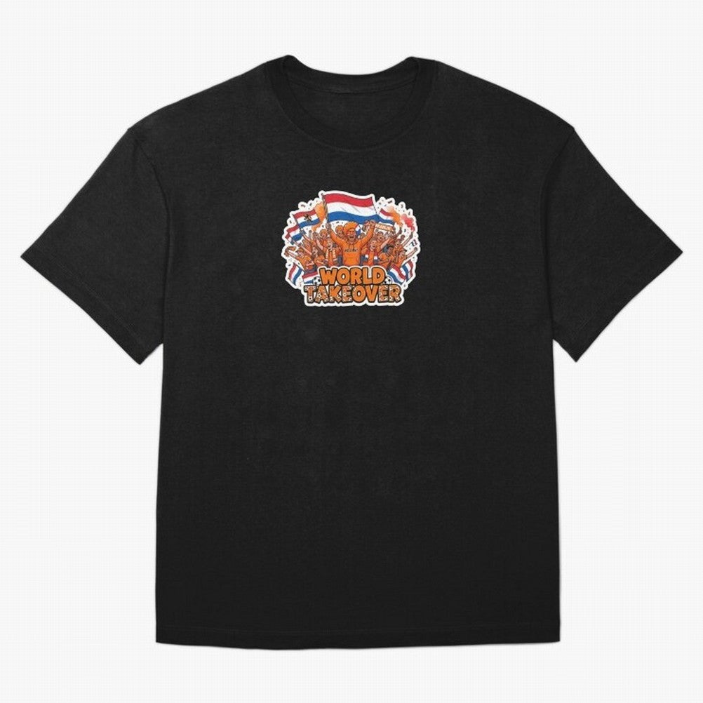 Netherlands Soccer Fans Orange Power Sticker 2026 Football Supporters Classic T-Shirt Bring Match Day Fire to Global Football Passion for FIFA World Cup 2026 Group Stage, Celebrating CR7, Argentina and Brazil, Supporter Pride, Iconic Celebrations,