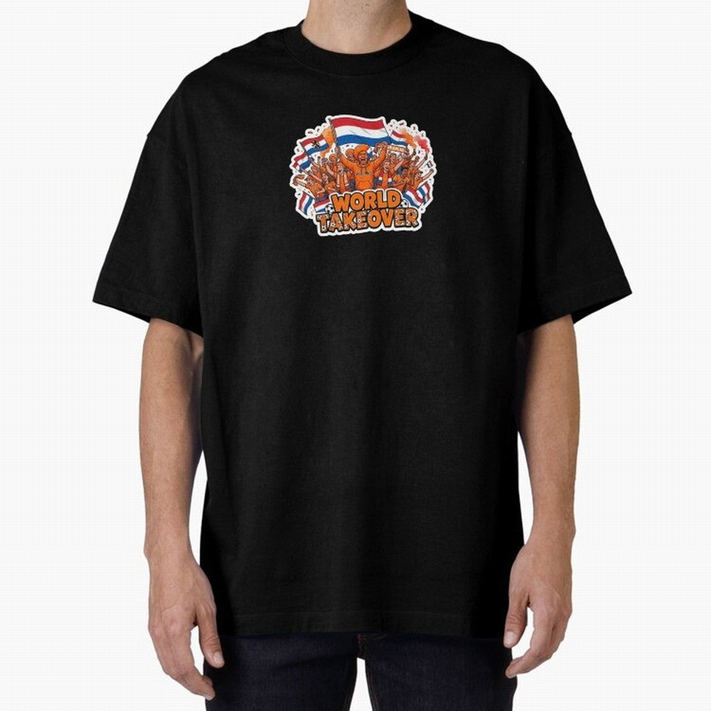 Netherlands Soccer Fans Orange Power Sticker 2026 Football Supporters Classic T-Shirt Bring Match Day Fire to Global Football Passion for FIFA World Cup 2026 Group Stage, Celebrating CR7, Argentina and Brazil, Supporter Pride, Iconic Celebrations,