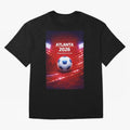 Atlanta Global Nations Series 2026 - Soccer aka Football Classic T-Shirt Live the Energy of Match Day Hype around FIFA World Cup 2026 Group Stage, Messi, Neymar and Mbappe, England and Germany, Champion Mindset, Group Stage Buzz, Knockout Tension