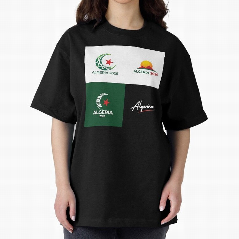 Algeria WC 2026 Classic T-Shirt Back the Journey through FIFA World Cup 2026 Driven by Neymar, Haaland and Cristiano Ronaldo, England and Germany Energy, Game Day Rituals, Football Legends, Country Pride and the Road to the Final; Great for