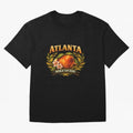 Atlanta 2026 World Cup Host City ¡ª Georgia Peach Laurel Wreath Classic T-Shirt Carry the Colors and Pride of FIFA World Cup 2026 Group Stage Featuring Neymar, Argentina, France and Brazil Energy, Football Passion, Legendary Performances, Festival