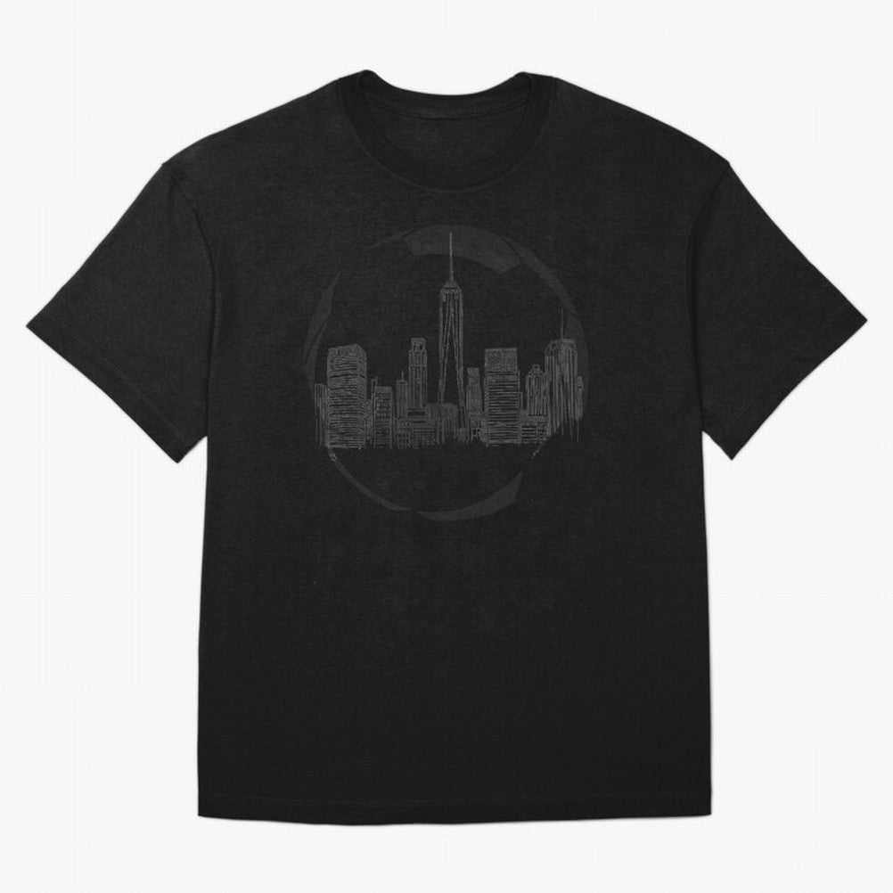 New York City Soccer Ball Skyline ¡ª World Cup 2026 NYC Classic T-Shirt Enjoy the FIFA World Cup 2026 USA Canada Mexico Journey through Cristiano Ronaldo Highlights, France and Portugal Pride, Football Passion, Legendary Performances, Festival