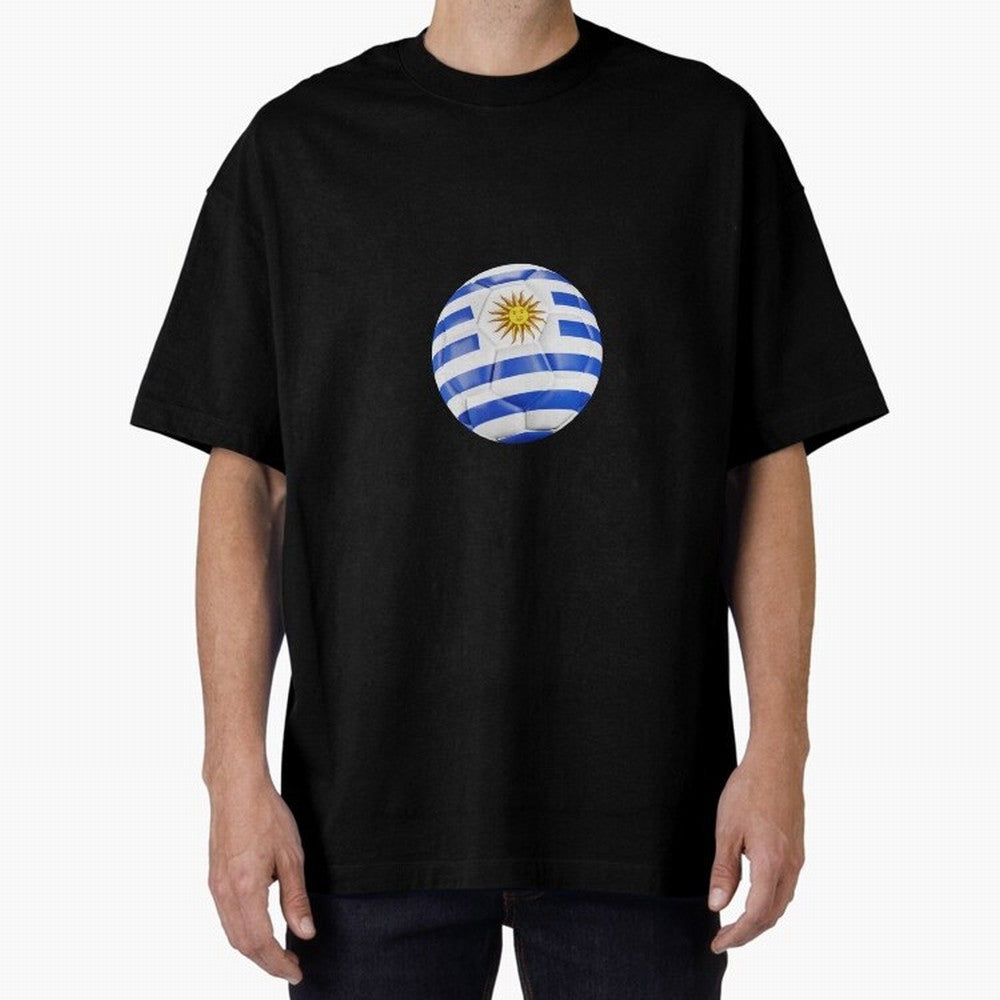 Uruguay Ball Classic T-Shirt Celebrate the Biggest Stage of the FIFA World Cup 2026 USA Canada Mexico Journey through Mbappe and Neymar Highlights, Portugal Pride, Championship Spirit, Famous Goals, Roaring Crowds and International Football Unity;