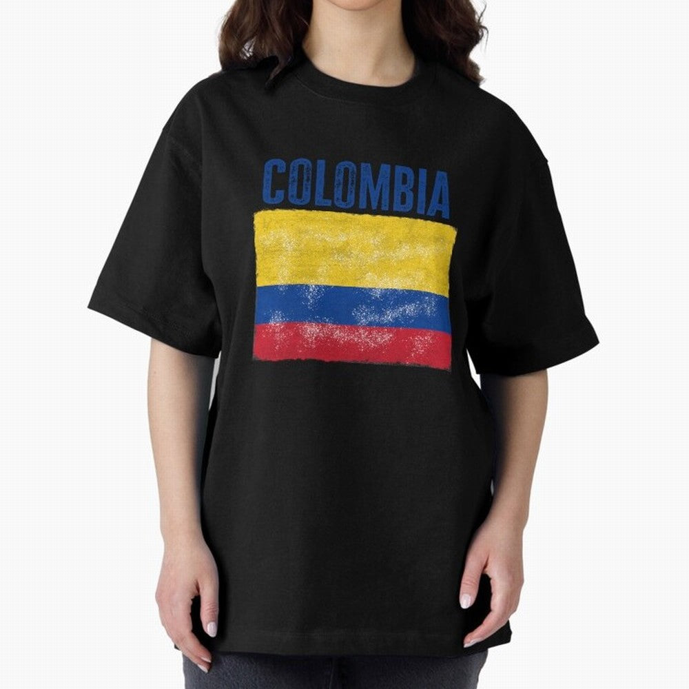 Colombia Classic T-Shirt Bring Retro Soccer Energy to the FIFA World Cup 2026 USA Canada Mexico Journey through Messi, CR7 and Mbappe Highlights, Portugal, Spain and Germany Pride, Stadium Memories, Football Loyalty, International Chants and