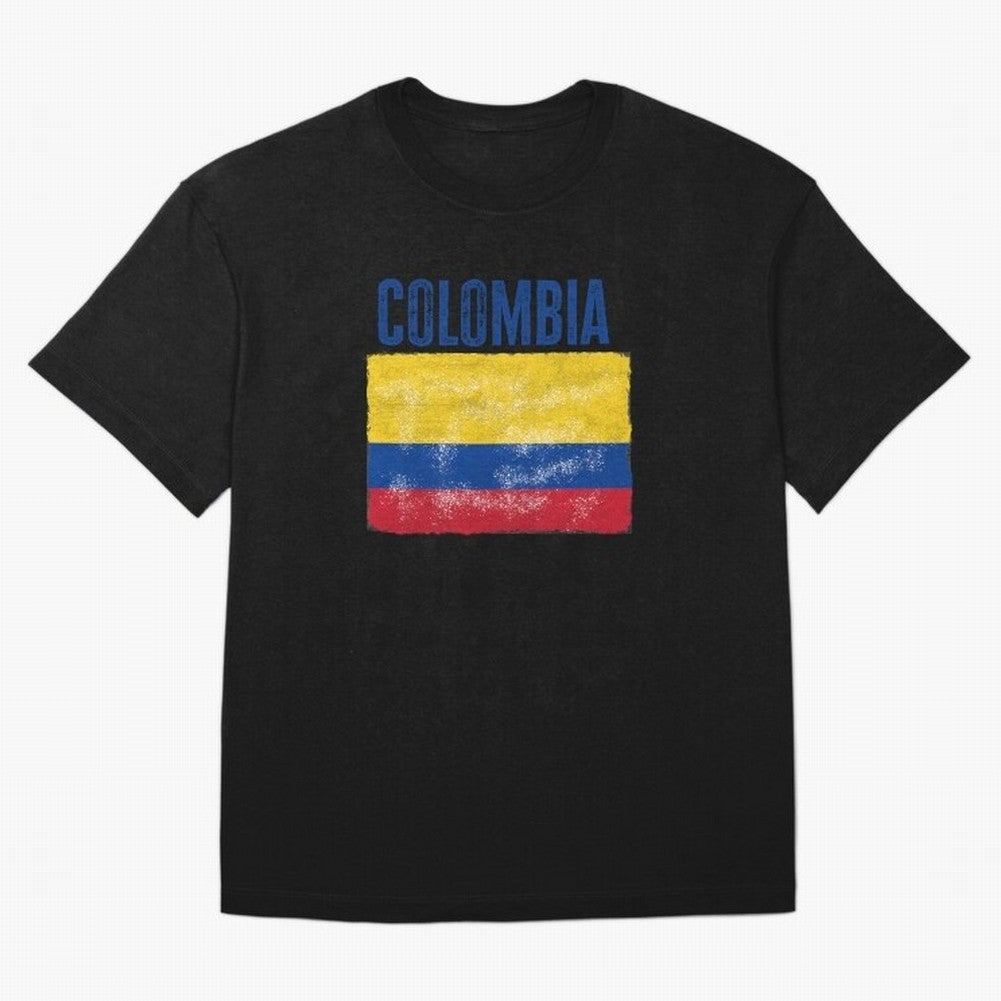 Colombia Classic T-Shirt Bring Retro Soccer Energy to the FIFA World Cup 2026 USA Canada Mexico Journey through Messi, CR7 and Mbappe Highlights, Portugal, Spain and Germany Pride, Stadium Memories, Football Loyalty, International Chants and