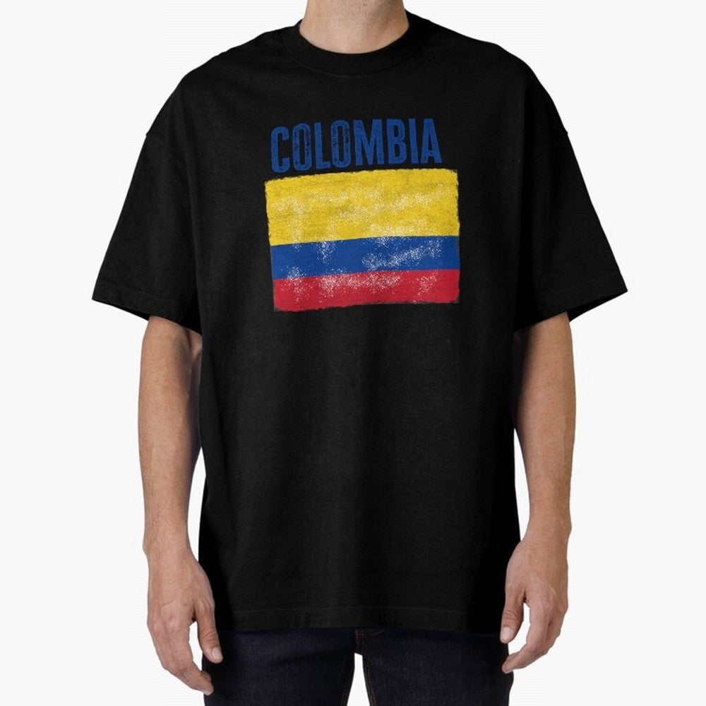 Colombia Classic T-Shirt Bring Retro Soccer Energy to the FIFA World Cup 2026 USA Canada Mexico Journey through Messi, CR7 and Mbappe Highlights, Portugal, Spain and Germany Pride, Stadium Memories, Football Loyalty, International Chants and
