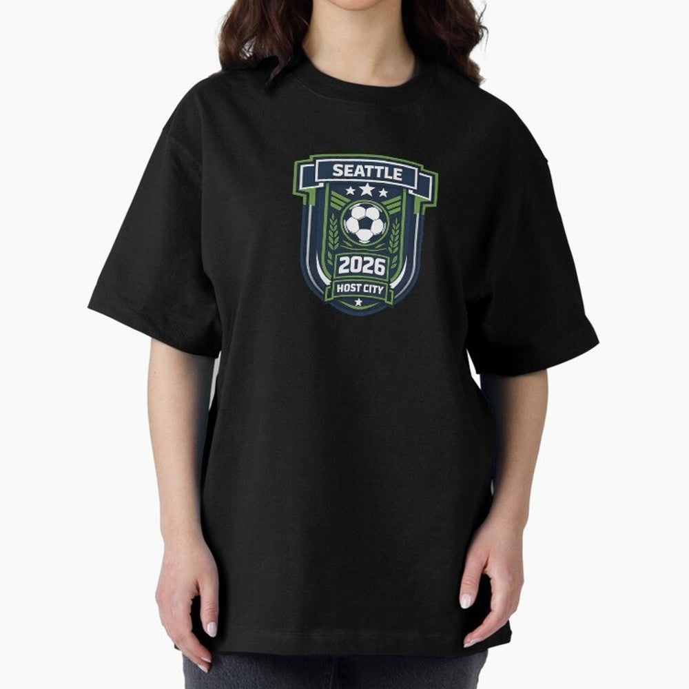 Seattle Host City World Cup 2026 Classic T-Shirt Fuel the Hype around Match Day Hype around FIFA World Cup 2026 Group Stage, Neymar, Haaland and Cristiano Ronaldo, England and Germany, Retro Football Energy, Iconic Rivalries, Trophy Chase Drama and