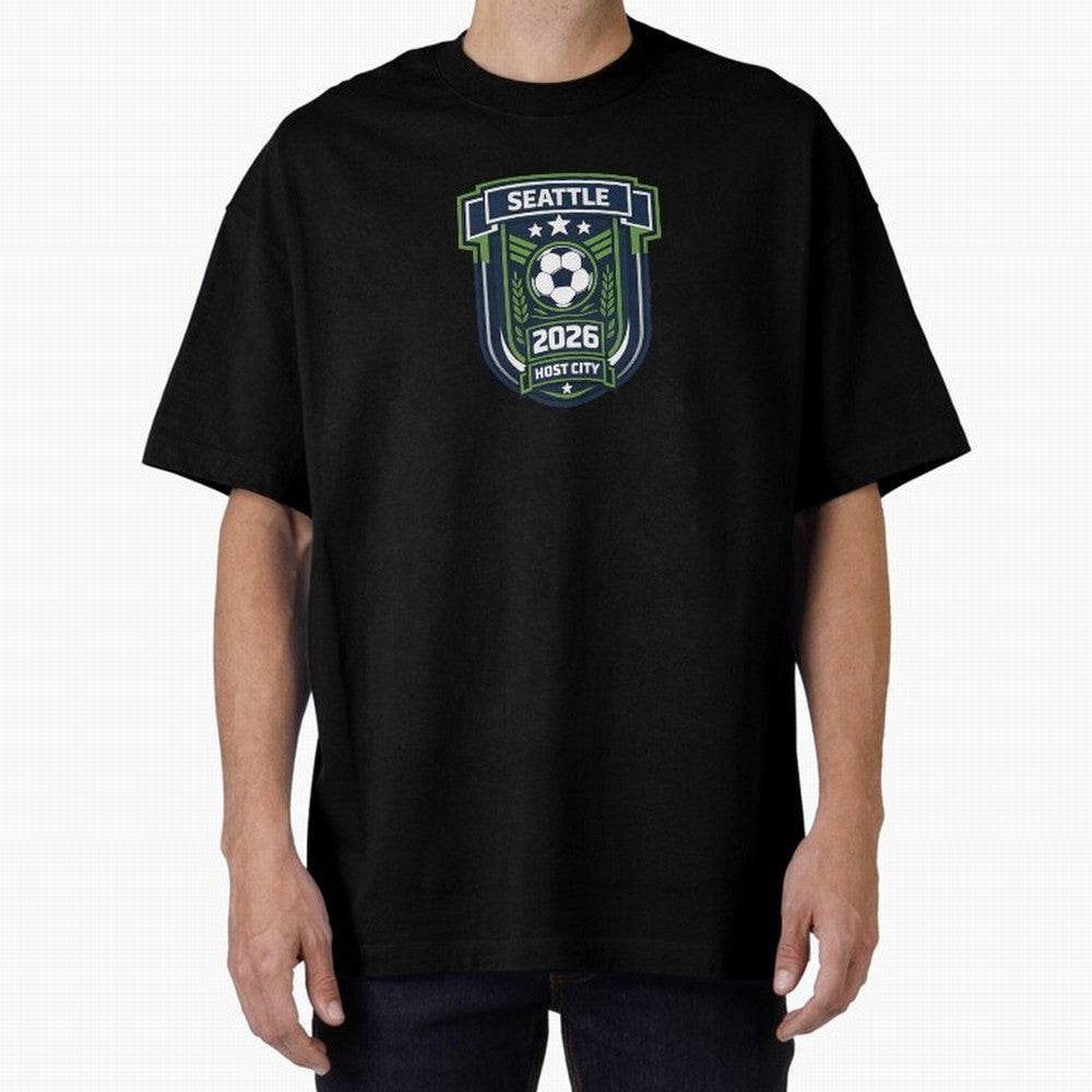 Seattle Host City World Cup 2026 Classic T-Shirt Fuel the Hype around Match Day Hype around FIFA World Cup 2026 Group Stage, Neymar, Haaland and Cristiano Ronaldo, England and Germany, Retro Football Energy, Iconic Rivalries, Trophy Chase Drama and