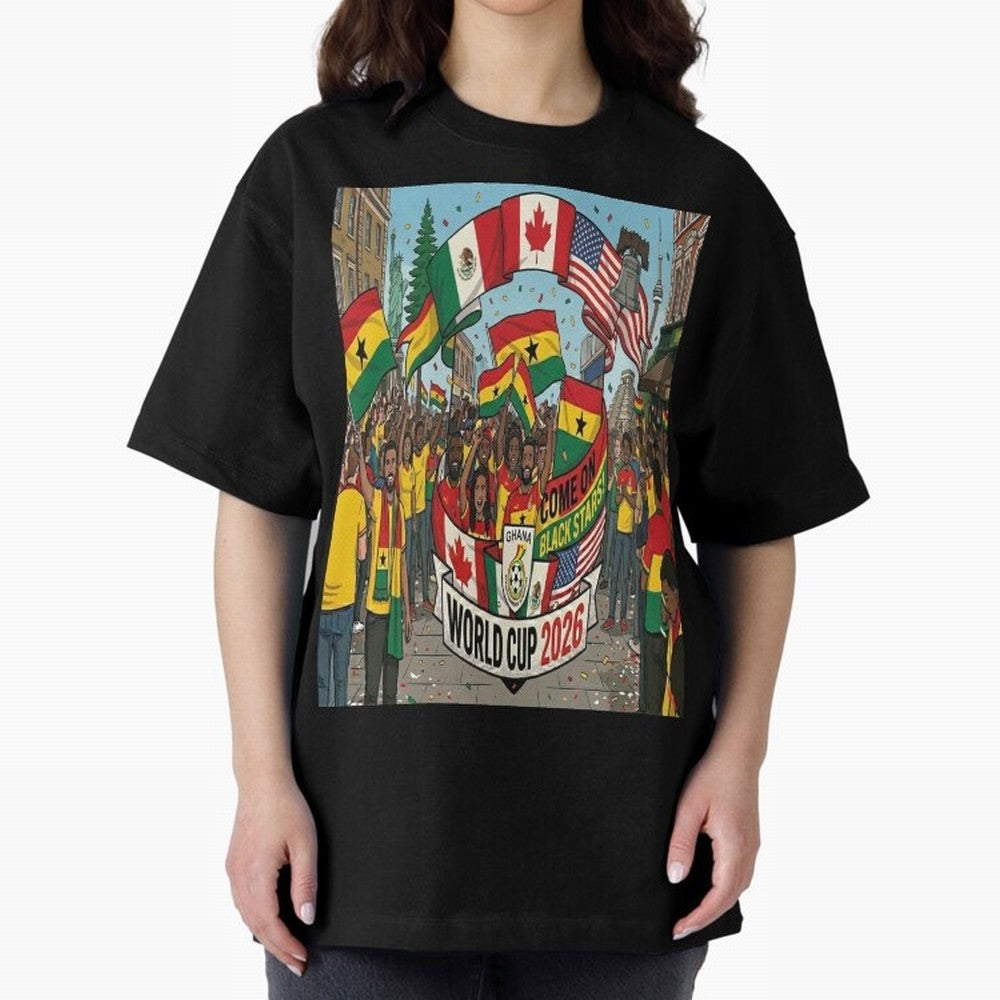 Ghana World Cup 2026 Classic T-Shirt Fuel Your Fan Pride for Match Day Hype around FIFA World Cup 2026 USA Canada Mexico, Neymar, Germany, Retro Football Energy, Iconic Rivalries, Trophy Chase Drama and Stadium Atmosphere; Ideal for Football Dads,