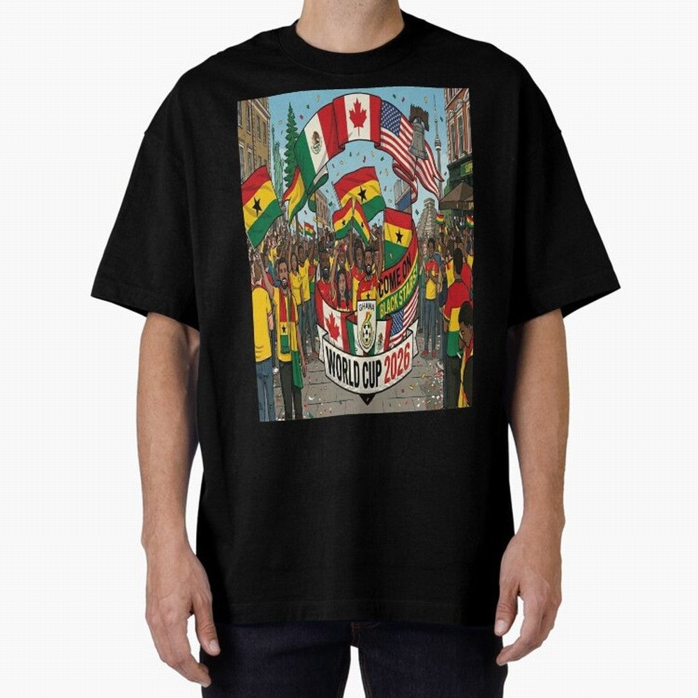 Ghana World Cup 2026 Classic T-Shirt Fuel Your Fan Pride for Match Day Hype around FIFA World Cup 2026 USA Canada Mexico, Neymar, Germany, Retro Football Energy, Iconic Rivalries, Trophy Chase Drama and Stadium Atmosphere; Ideal for Football Dads,