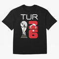 Turkey 2026 Soccer World Cup Trophy Turkish Flag Design Classic T-Shirt Celebrate Rivalries and Pride in the FIFA World Cup 2026 Journey through Mbappe Highlights, England Pride, Football Festival Excitement, Trophy Ambitions, Country Rivalries and