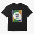 STICKER BRAZIL WORLD CUP 2026 Classic T-Shirt Support Global Football Passion for FIFA World Cup 2026, Featuring Cristiano Ronaldo, Spain and Netherlands, Soccer Culture, Superstar Moments, National Team Dreams and Competitive Fire; Perfect for