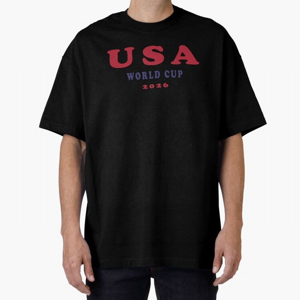 USA World Cup 2026 Soccer Fan Shirt | American Flag Football Retro Patriotic Design Classic T-Shirt Make Your Look Match Global Football Passion for FIFA World Cup 2026 USA Canada Mexico, Inspired by Haaland and Mbappe, England and Germany, Global