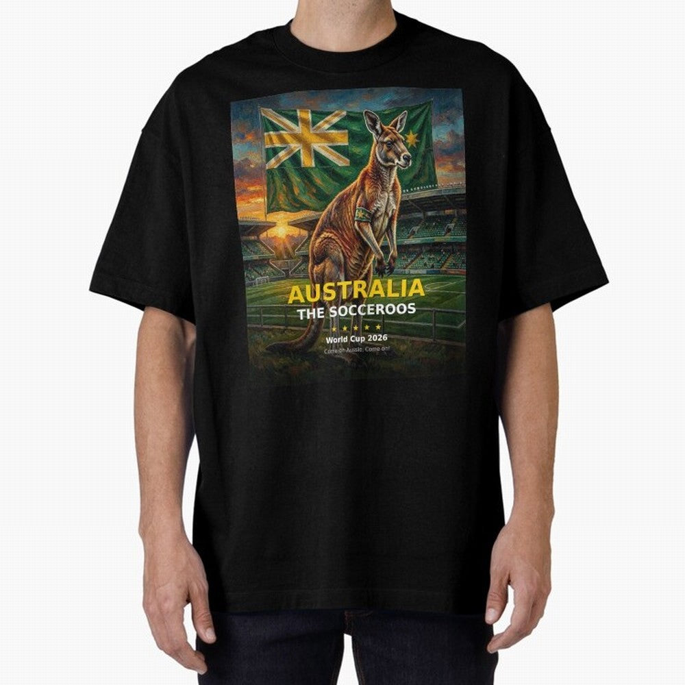 Australia Socceroos - World Cup 2026 Soccer Fan Tee Classic T-Shirt Support Your Favorite Stars during Match Day Hype around FIFA World Cup 2026, Messi, CR7 and Mbappe, Argentina, Fan Favorite Moments, National Team Passion, Big Match Drama and