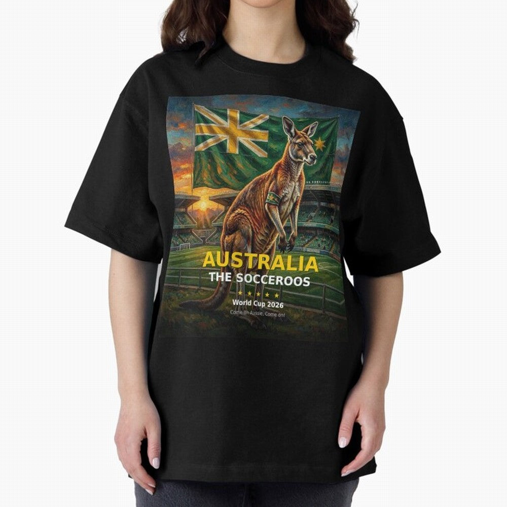 Australia Socceroos - World Cup 2026 Soccer Fan Tee Classic T-Shirt Support Your Favorite Stars during Match Day Hype around FIFA World Cup 2026, Messi, CR7 and Mbappe, Argentina, Fan Favorite Moments, National Team Passion, Big Match Drama and