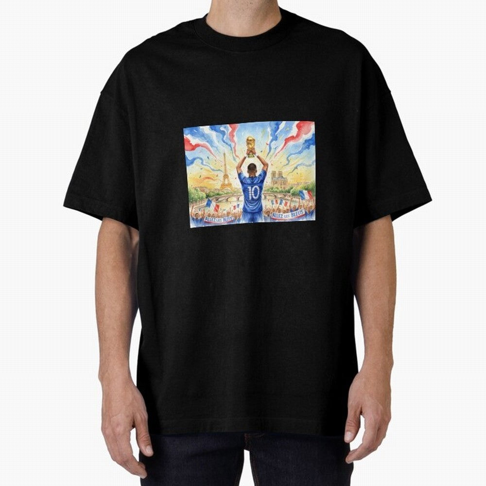 Spectacular Celebration in Paris France Soccer Vibes 2026 Classic T-Shirt Celebrate Fan Favorites in FIFA World Cup 2026 USA Canada Mexico for Fans of Haaland and France and Portugal, Bringing Sports Nostalgia, International Competition, Famous