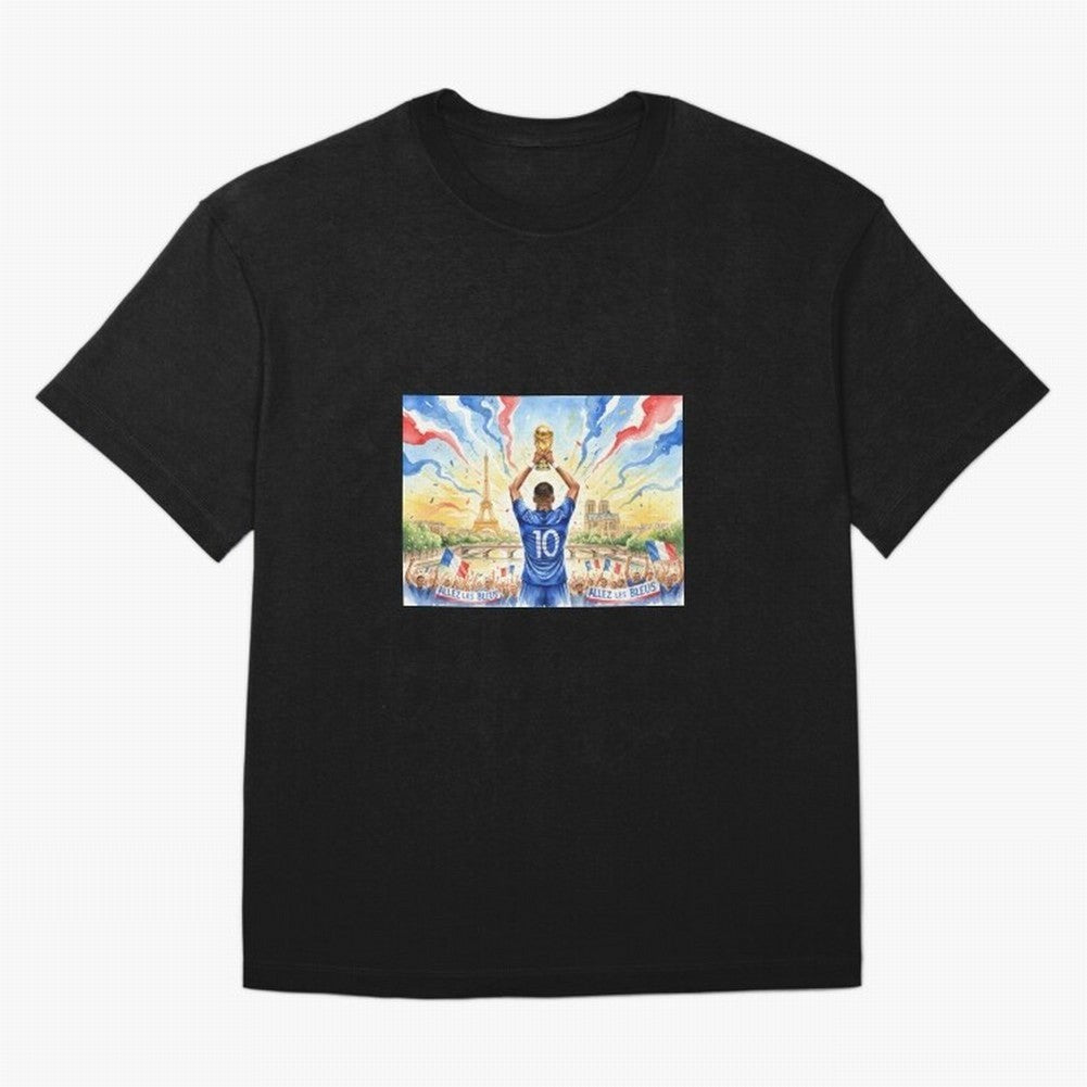 Spectacular Celebration in Paris France Soccer Vibes 2026 Classic T-Shirt Celebrate Fan Favorites in FIFA World Cup 2026 USA Canada Mexico for Fans of Haaland and France and Portugal, Bringing Sports Nostalgia, International Competition, Famous
